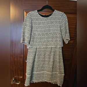 Zara Tweed Mini Dress